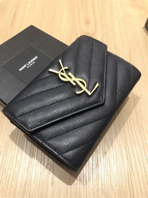 ysl wallet womens|ysl wallet card holder.